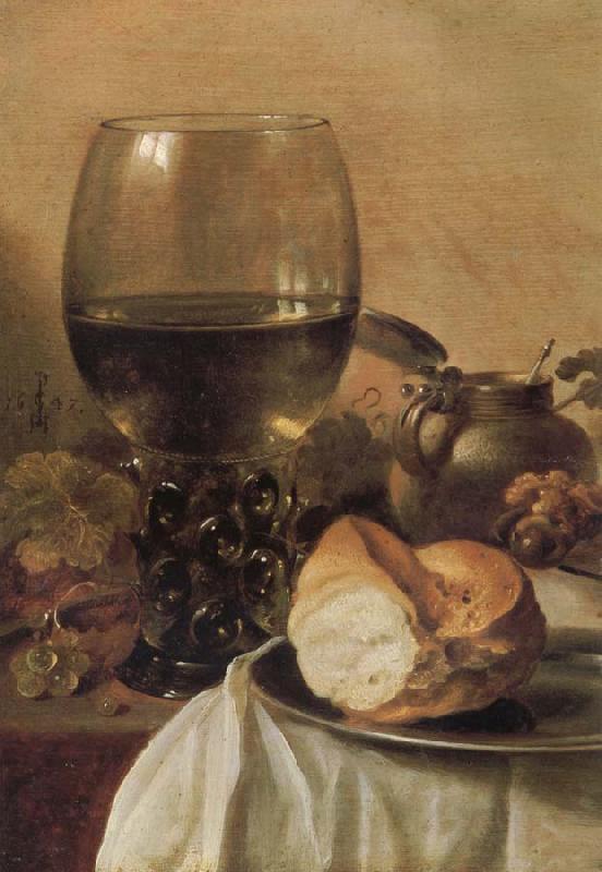 Pieter Claesz Still Life with Ham